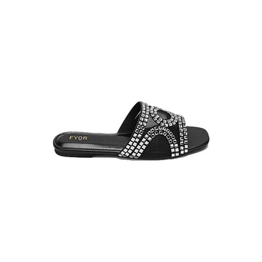 Fyor MY 233 Flat sandal #color_black