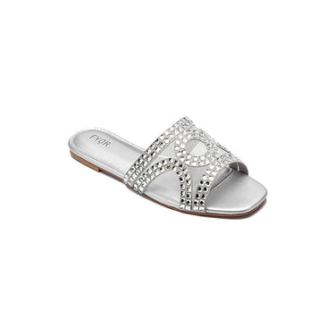 Fyor MY 233 Flat sandal #color_silver