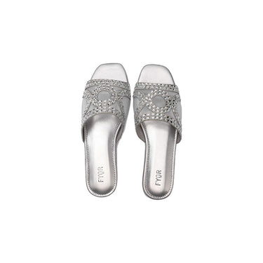 Fyor MY 233 Flat sandal #color_silver
