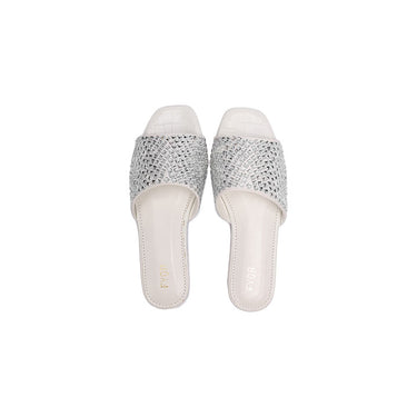 Fyor MY 234 Flat sandal #color_white