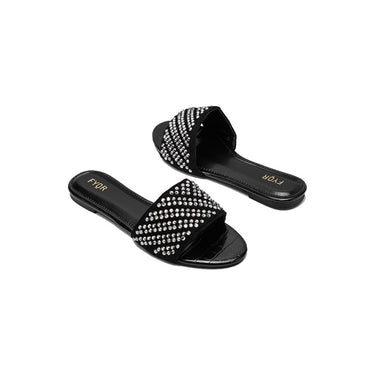 Fyor MY 235 Flat sandal #color_black