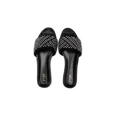 Fyor MY 235 Flat sandal #color_black