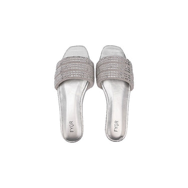 Fyor MY 236 Flat sandal #color_silver