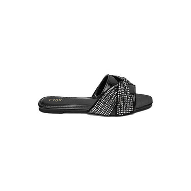 Fyor MY 238  Flat sandal #color_black