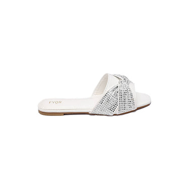 Fyor MY 238  Flat sandal #color_white