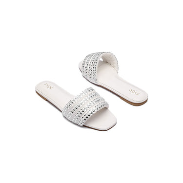 Fyor MY 240 Flat sandal #color_white