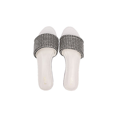 Fyor MY 244 Flat sandal #color_white