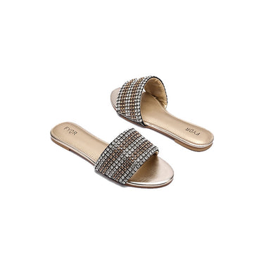 Fyor MY 245 Flat sandal #color_gold