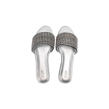 Fyor MY 245 Flat sandal #color_silver