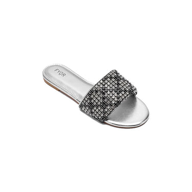 Fyor MY 246 Flat sandal #color_silver