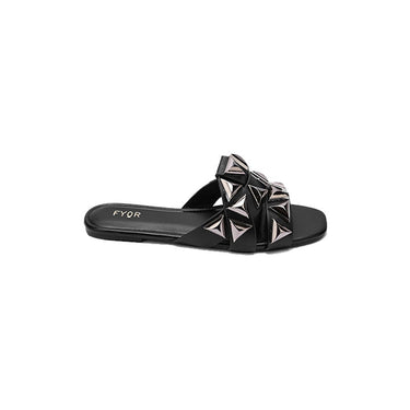Fyor MY 250  Flat sandal #color_black