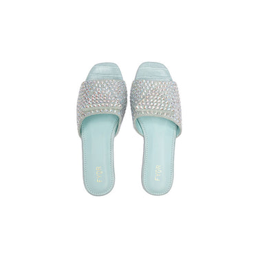 Fyor MY 256 Flat sandal #color_mint-green