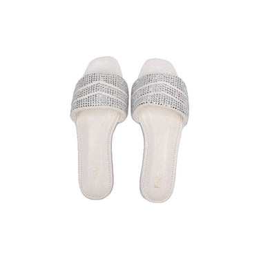 Fyor MY 257 Flat sandal #color_white