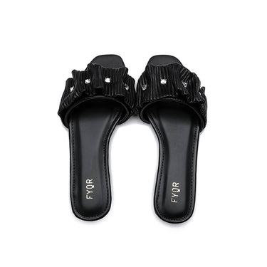 Fyor MY 220 Flat sandal #color_black