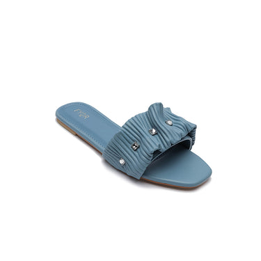 Fyor MY 220 Flat sandal #color_blue