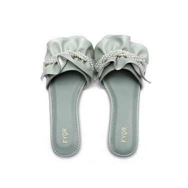 Fyor MY 221 Flat sandal #color_mint-green