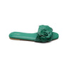 Fyor MY 222 Flat sandal #color_green