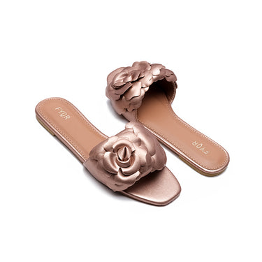 Fyor MY 222 Flat sandal #color_peach