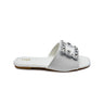 Fyor MY 223 Flat sandal #color_white
