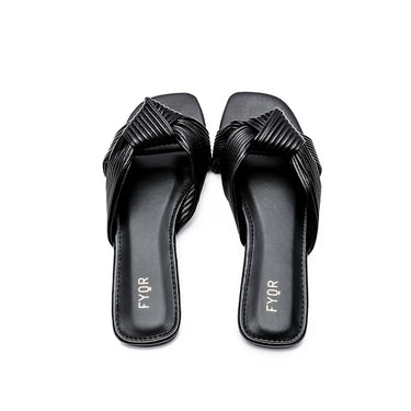Fyor MY 225  Flat sandal #color_black