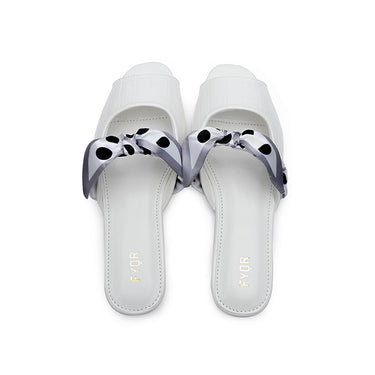 Fyor MY 232 Flat sandal #color_white