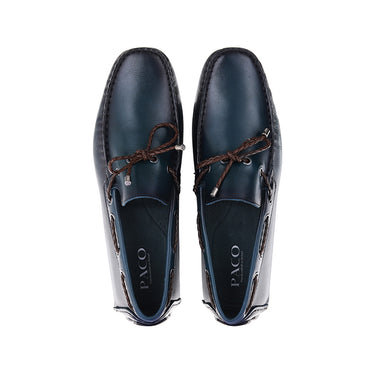 Paco PSV 006 Men's Moccasin #color_blue