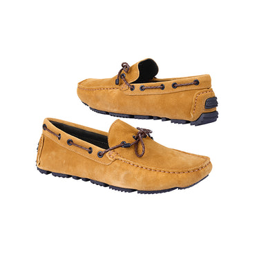 Paco PSV 006 Men's Moccasin #color_suede-tan