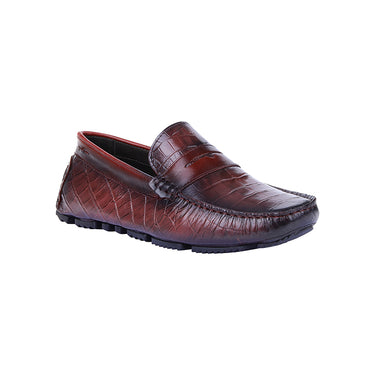 Paco PSV 007 Men's Moccasin #color_burgundy