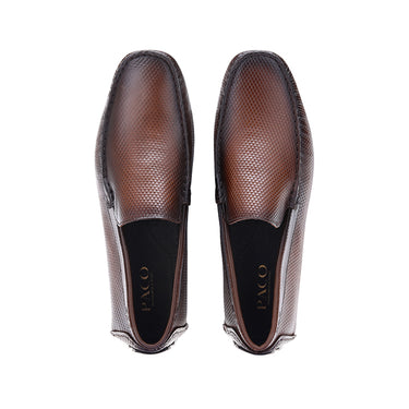 Paco PSV 009 Men's Moccasin #color_coffee