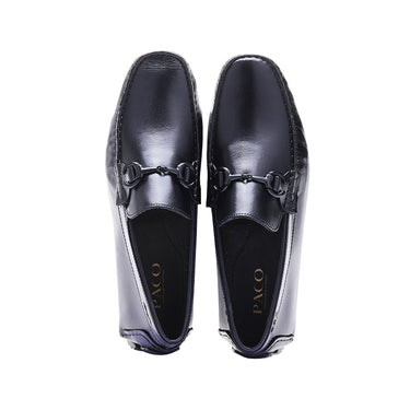 Paco PSV 010 Men's Moccasin #color_black