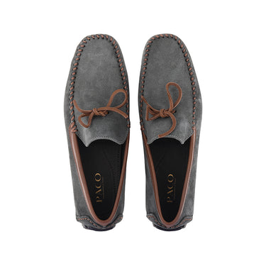 Paco PSV 011 Men's Moccasin #color_suede-brown