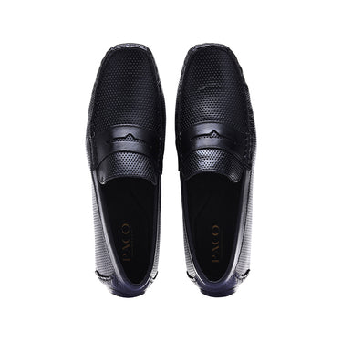 Paco PSV 015 Men's Moccasin #color_black