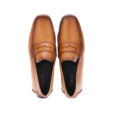 Paco PSV 015 Men's Moccasin #color_tan