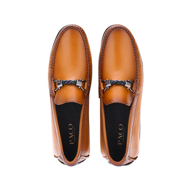 Paco PSV 019 Men's Moccasin #color_tan