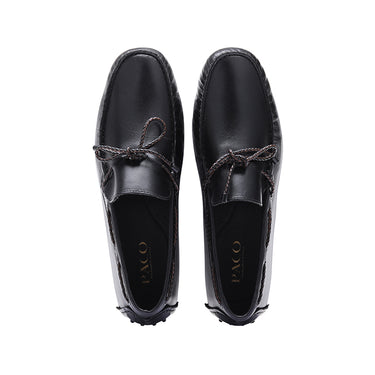 Paco PSV 023 Men's Moccasin #color_black