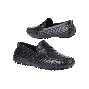 Paco PSV 024 Men's Moccasin #color_black