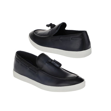 Paco PVL 011 Men's Moccasin #color_navy