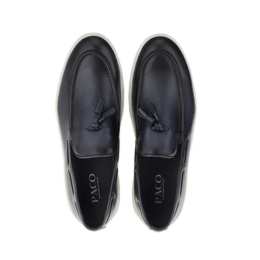 Paco PVL 011 Men's Moccasin #color_navy
